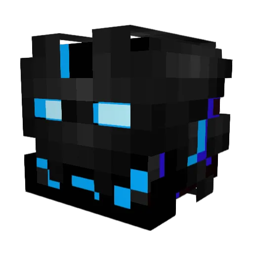 The_Destroy_King Minecraft avatar head, 3D render