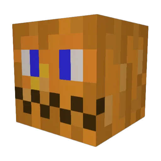 The_Destructore Minecraft avatar head, 3D render