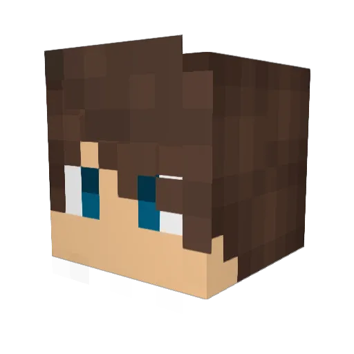 The_Dr_Joe Minecraft avatar head, 3D render