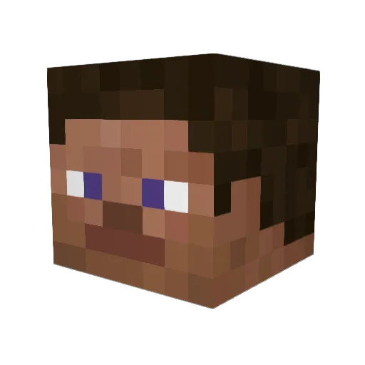 The_Drizzler Minecraft avatar head, 3D render