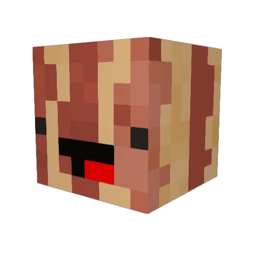 The_EXOTIC_Boss Minecraft avatar head, 3D render