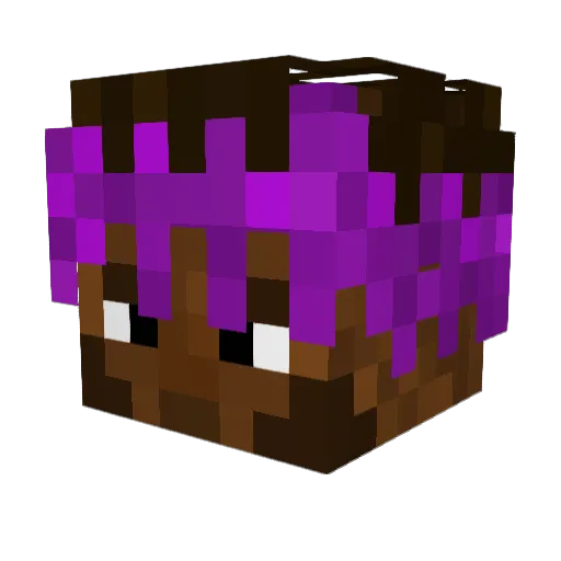 The_Emi Minecraft avatar head, 3D render