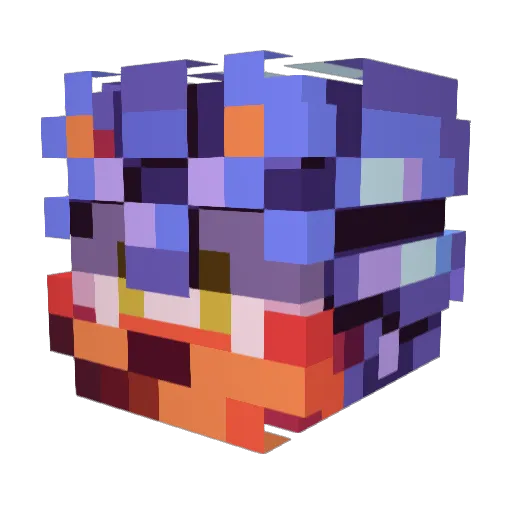 The_Empiric_ Minecraft avatar head, 3D render