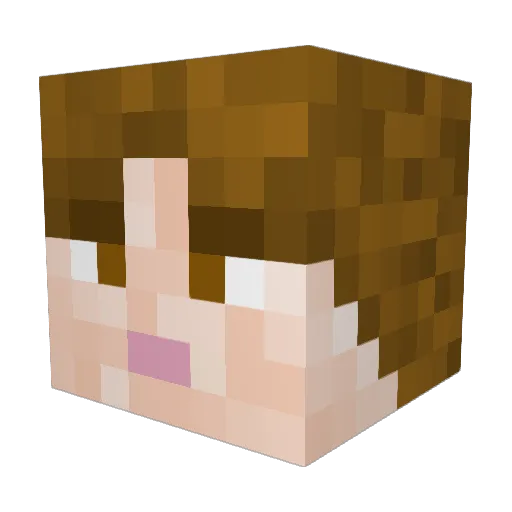 The_Enchilada Minecraft avatar head, 3D render