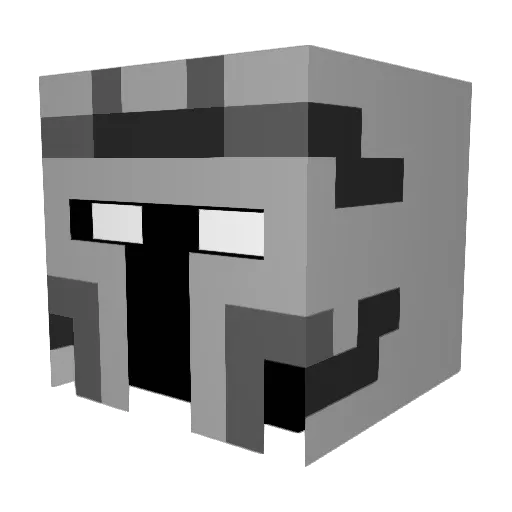 The_Entropist Minecraft avatar head, 3D render