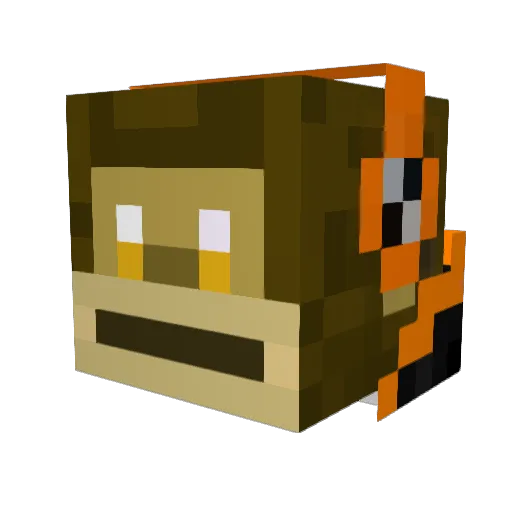 The_Eron Minecraft avatar head, 3D render
