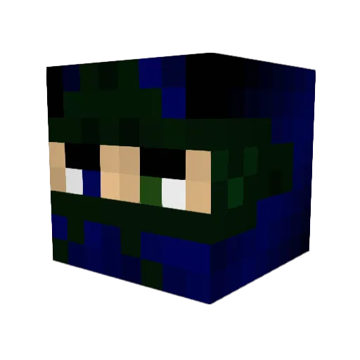 The_Ethanopia Minecraft avatar head, 3D render