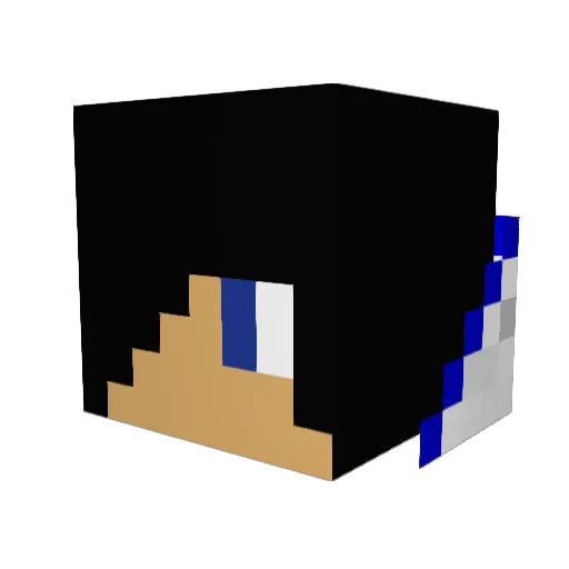 The_Exalted Minecraft avatar head, 3D render