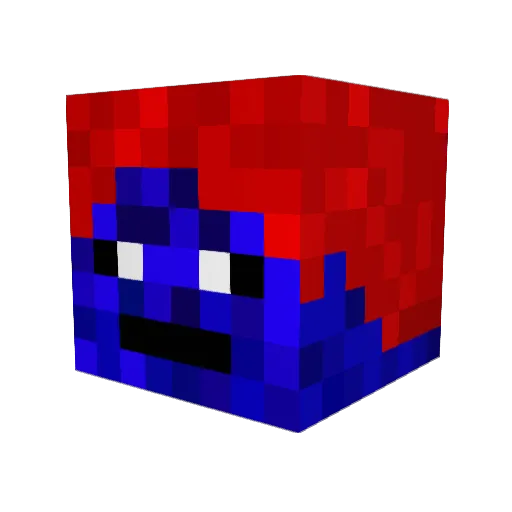 The_Federbusch Minecraft avatar head, 3D render