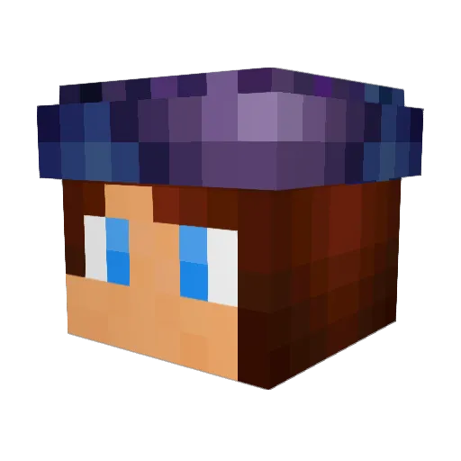 The_Fedz Minecraft avatar head, 3D render