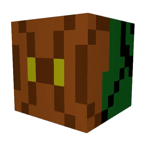 The_ForestSpirit Minecraft avatar head, 3D render