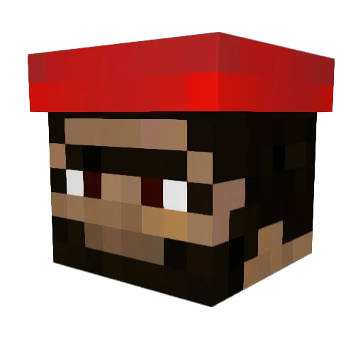 The_Frizzy Minecraft avatar head, 3D render