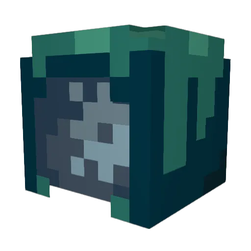 The_G0dPiXeL Minecraft avatar head, 3D render