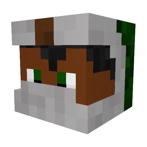 The_Gamer_Bunny Minecraft avatar head, 3D render