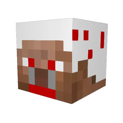 The_German_King Minecraft avatar head, 3D render