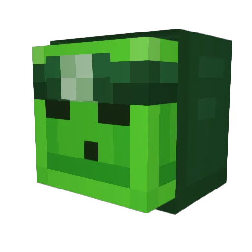 The_Ghost4481 Minecraft avatar head, 3D render
