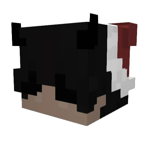 The_Gladd Minecraft avatar head, 3D render