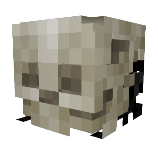 The_Good_News Minecraft avatar head, 3D render