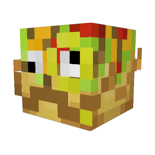 The_Great_Gooze Minecraft avatar head, 3D render