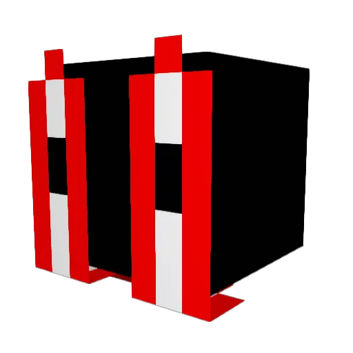 The_Greatest_Toe Minecraft avatar head, 3D render
