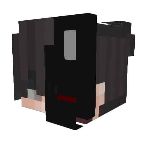 The_Gucci Minecraft avatar head, 3D render