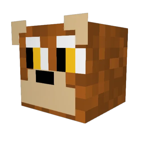 The_Gugler2 Minecraft avatar head, 3D render