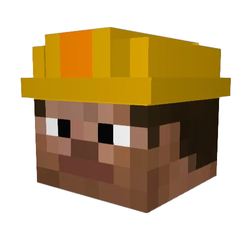 The_Hagen Minecraft avatar head, 3D render