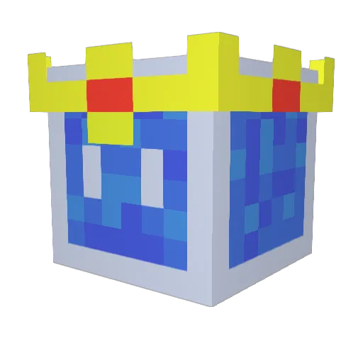 The_HanRo Minecraft avatar head, 3D render