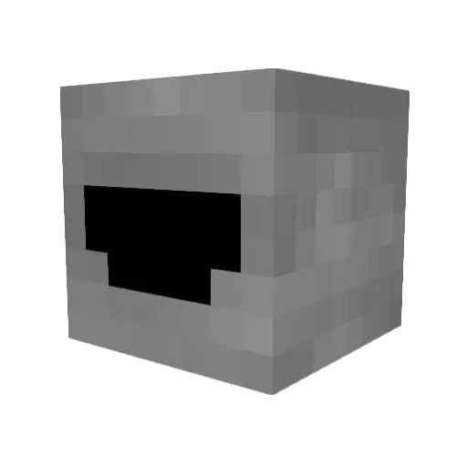 The_Handicap Minecraft avatar head, 3D render