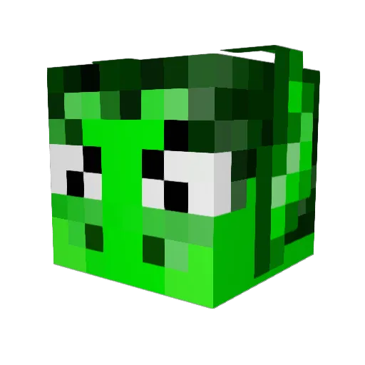 The_Harlekin Minecraft avatar head, 3D render