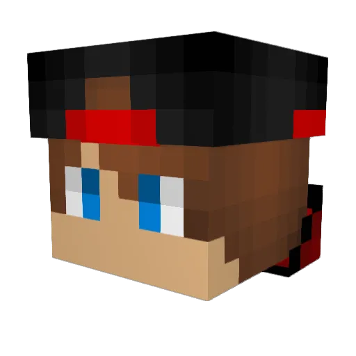 The_Horus_ Minecraft avatar head, 3D render