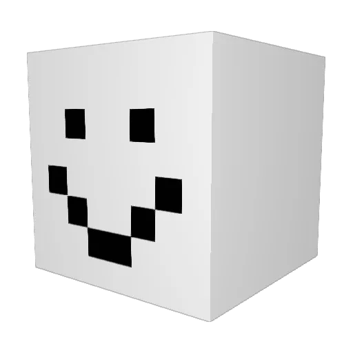 The_Hybrid78 Minecraft avatar head, 3D render