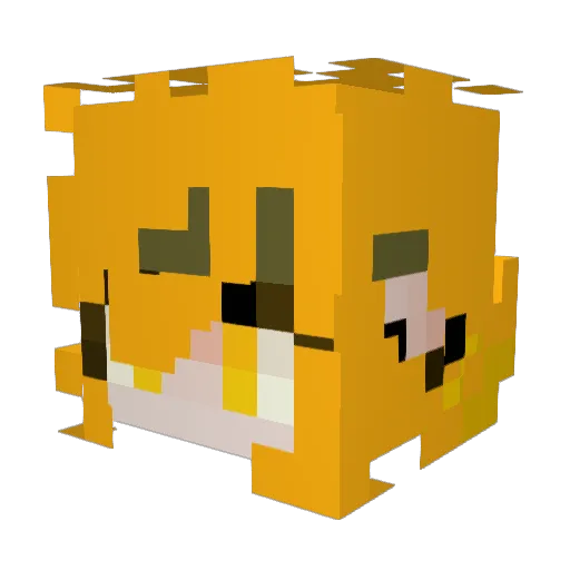 The_Ice_ceam Minecraft avatar head, 3D render