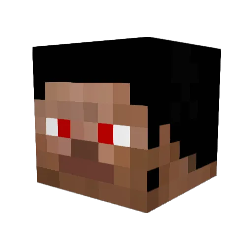 The_Igoor Minecraft avatar head, 3D render