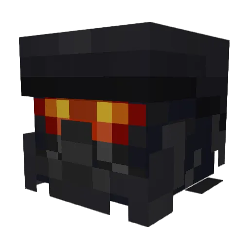 The_Illusive_Man Minecraft avatar head, 3D render