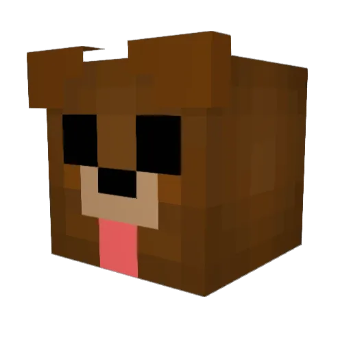 The_Instentin Minecraft avatar head, 3D render