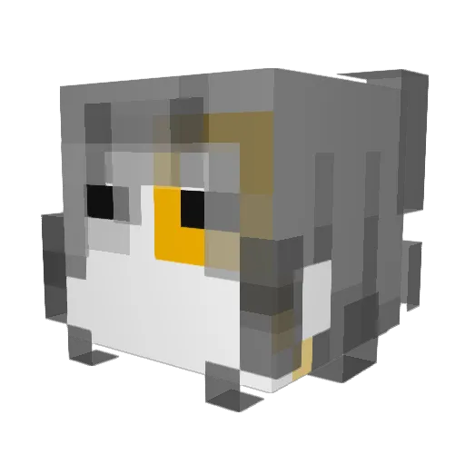 The_Invincibyte Minecraft avatar head, 3D render