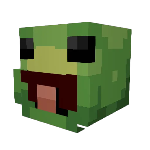 The_Ipod_Uncle Minecraft avatar head, 3D render