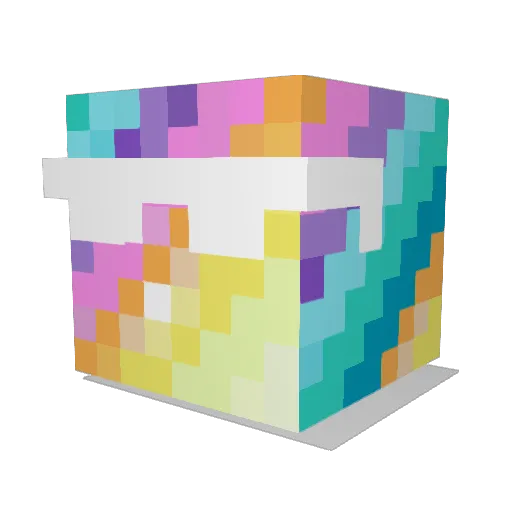 The_IronMiner Minecraft avatar head, 3D render