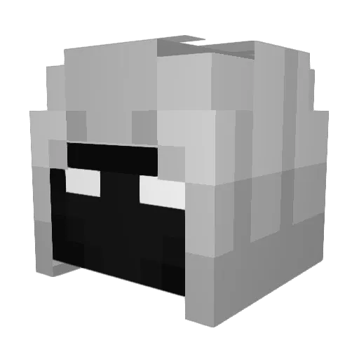 The_Ironsword Minecraft avatar head, 3D render