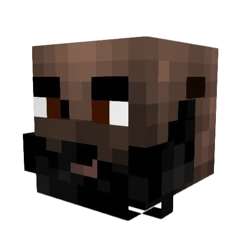 The_JG_Jutsu Minecraft avatar head, 3D render
