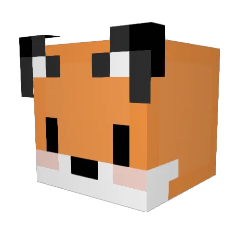The_Jefferson1 Minecraft avatar head, 3D render