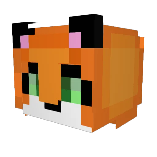 The_Jellyfish4 Minecraft avatar head, 3D render