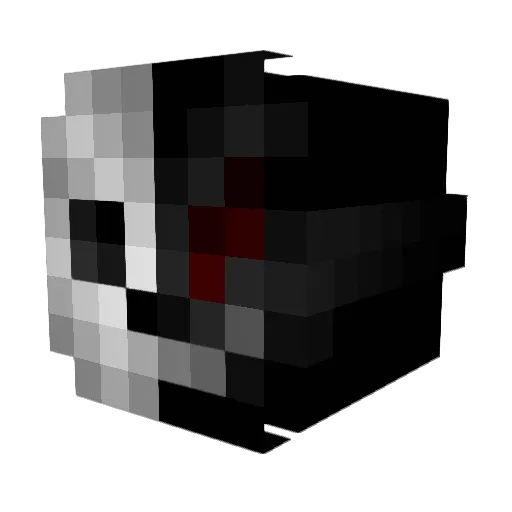 The_Joker_23 Minecraft avatar head, 3D render