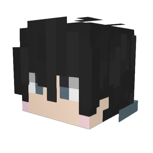 The_KONG_ Minecraft avatar head, 3D render