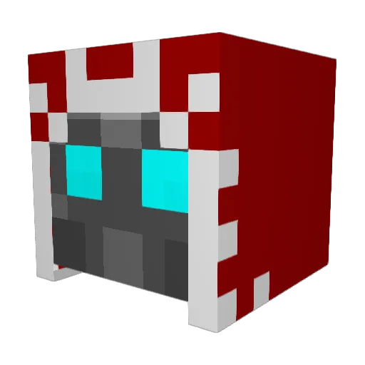 The_Kennurf Minecraft avatar head, 3D render