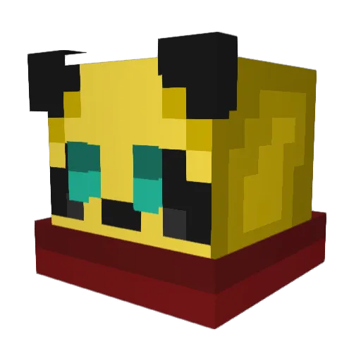 The_Killer193 Minecraft avatar head, 3D render