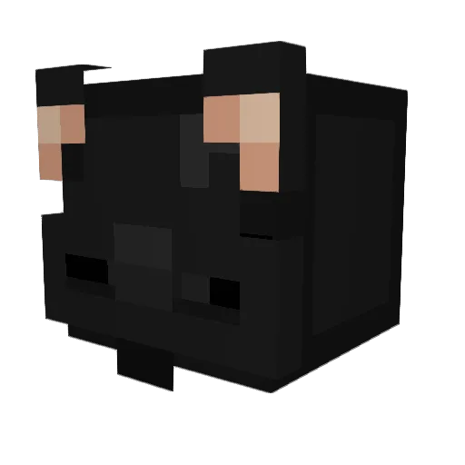 The_King_Rats Minecraft avatar head, 3D render