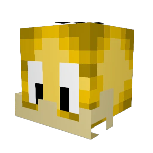 The_Krakenz Minecraft avatar head, 3D render