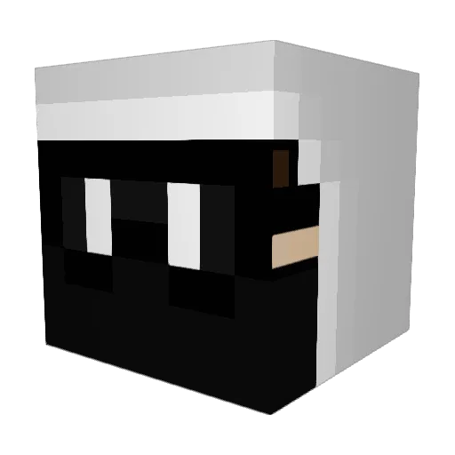 The_Laren Minecraft avatar head, 3D render